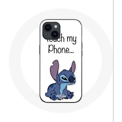 Hülle - Maniacase - Iphone 14 Plus - Lilo und Stitch - Flexibel - Schwarz
