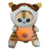 Capybara & Friends: Musical Plush Toy with Light-Up Features (Strawberry, Avocado, Donkey, Tiger)