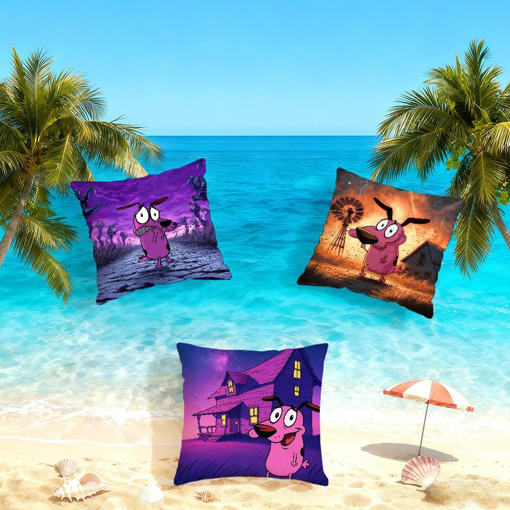 C-ODWAGA C-Pieski-tchórze poszewka na poduszkę Dom Biuro Wygodna Nordycka Prostota Hit Z zamkiem Poszewka na poduszkę