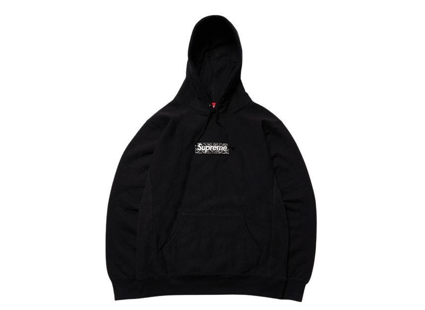 Supreme Bandana Box Logo Hooded Sweatshirt