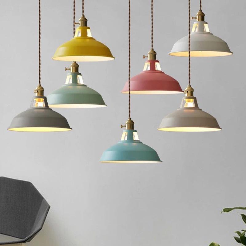 Nordic Modern Pendant Light - Macaron Style for Restaurants, Cafes, Bars, and Bedrooms