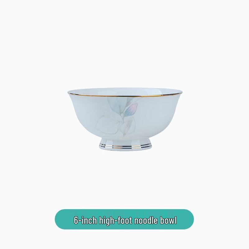 Light Luxury Underglaze Bone China Dinnerware Set