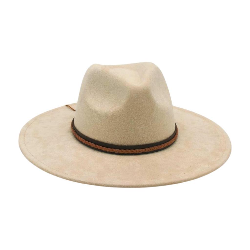 Prairie Cycling Vacation Sunshade Sunscreen Hat Western Cowboy Hat Simple And Elegant High-End Top Hat