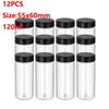 12/4/1PCS Clear Spices Bottle for Kitchen Condiment Seasoning Container Plastic Seasoning Jars Condiment Box Kitchen Supplies