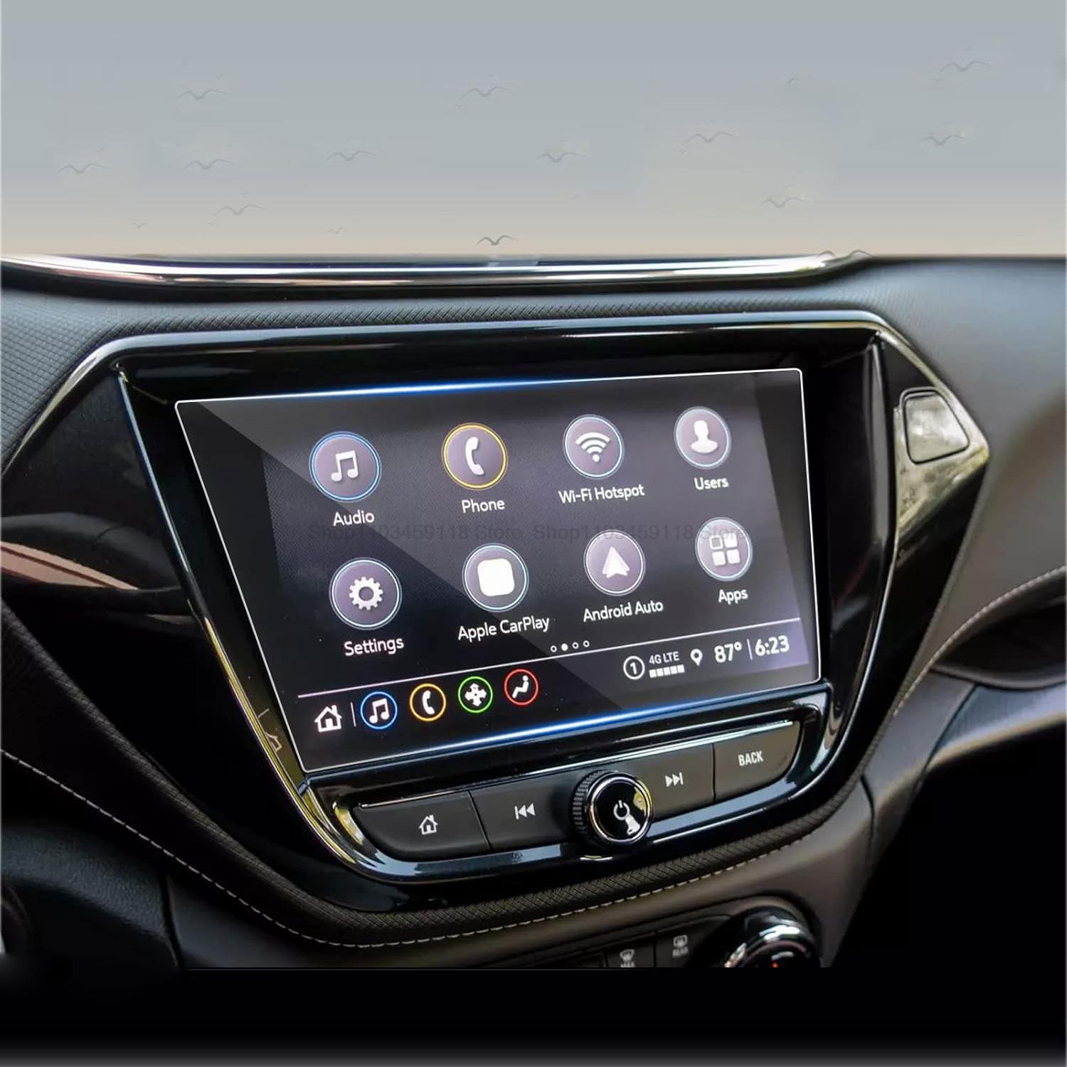

Tempered glass screen protector Film for Chevrolet Trailblazer Car radio Navigation GPS anti-scratach accessories прозорий