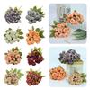 15 Heads Simulation Flower Rose Multicolor Decorative Flower  Wedding Ornament