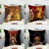 Fantastic MMr Fox Pillow Case For Car Sofa Decorative Home Doublesided Print Plush Square Throw Pillow Cushion Cover