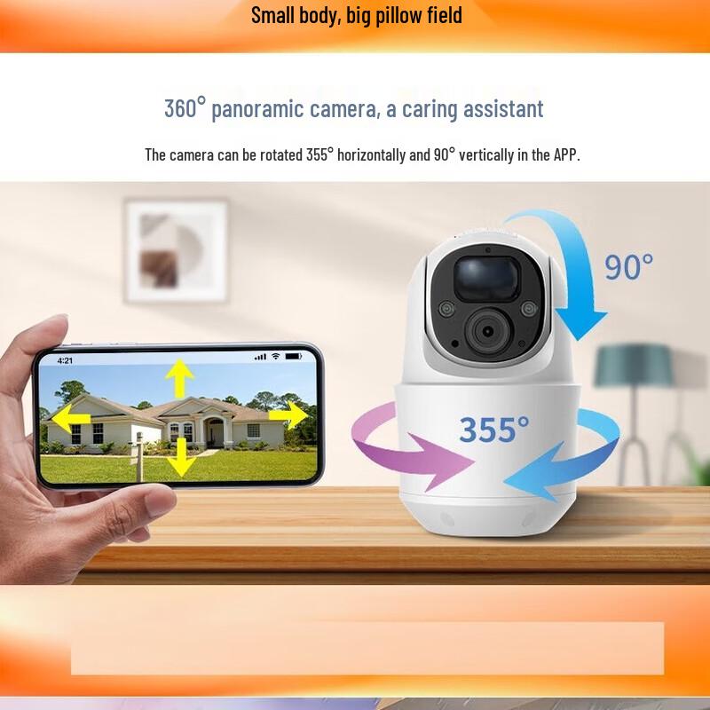 

360° Solar Wireless WiFi Security Camera