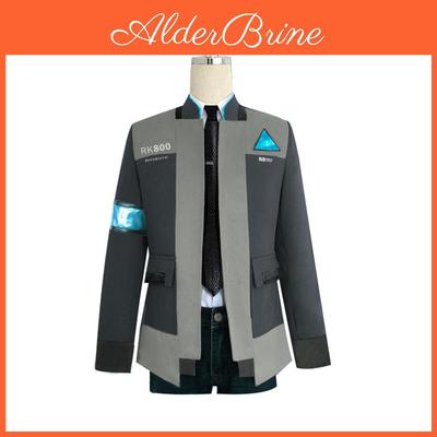 Prémiový Detroit Become Human Rk800 Connor Cosplay Kostým Kompletní Oblečení Bunda Kabát Pro Ultimátní Zážitek z Hraní Rolí