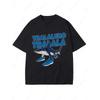 Tralalero Tralala Funny Shark Meme T-shirt Gifts Women's Fashion Gothic Vintage T-shirts Casual T Shirt Short Sleeved
