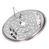 Stainless Steel Heat Resistant Steaming Rack Tripod Design Non Stick Rack for Food Cake(19CM )