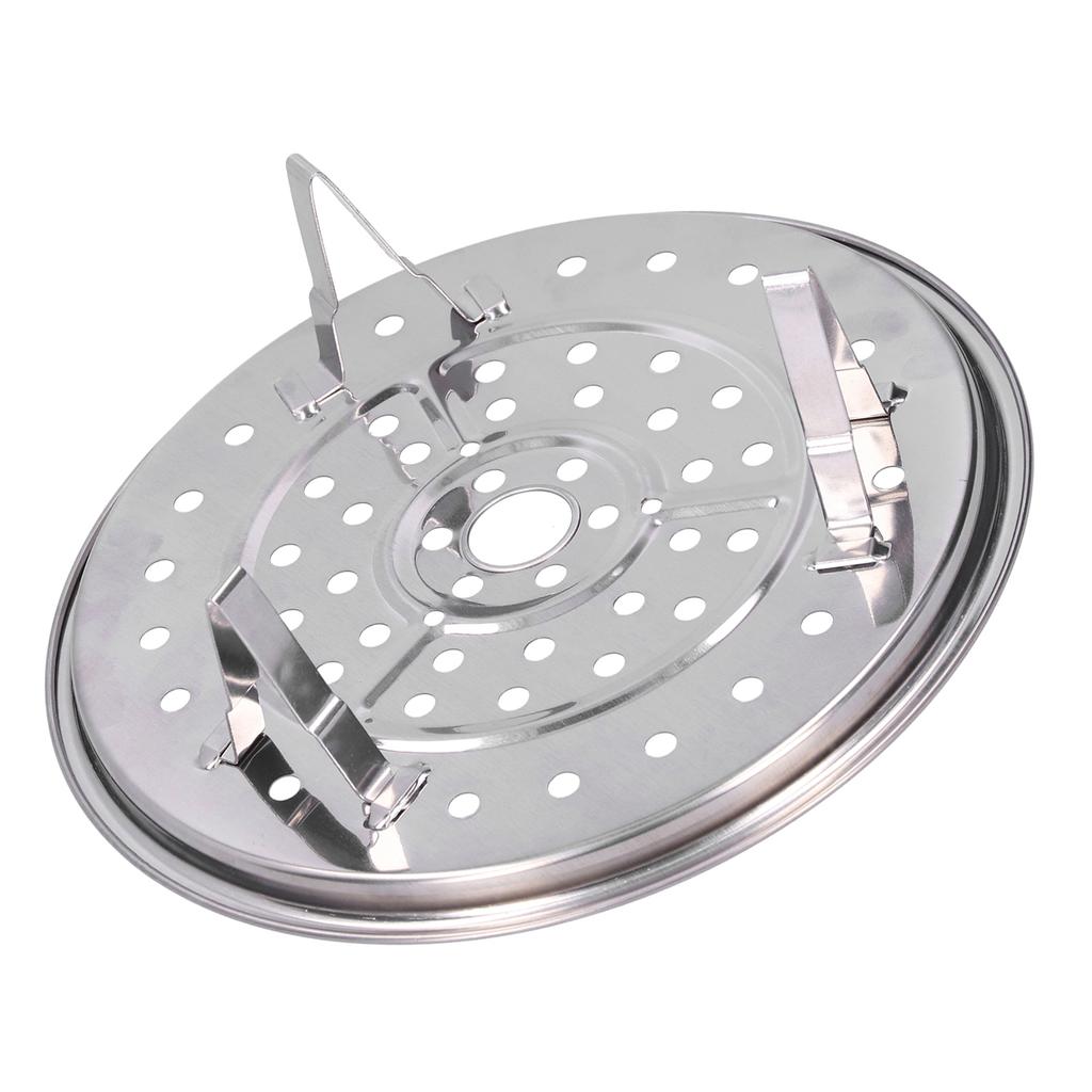 Stainless Steel Heat Resistant Steaming Rack Tripod Design Non Stick Rack for Food Cake(19CM )