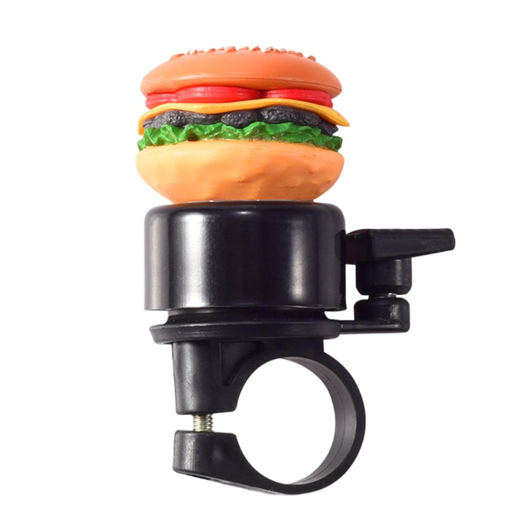 Loud Crisps Bicycles Bells Aluminum Alloy Bike Bells Clear Sound Small Cartoon Bikes Bells for Mountain Bikes Handlebars