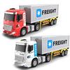 Lighting And Sound Effects Inertial Container Truck, Children'S Transporter Simulation Plastic Tractor Car Model Toy Car