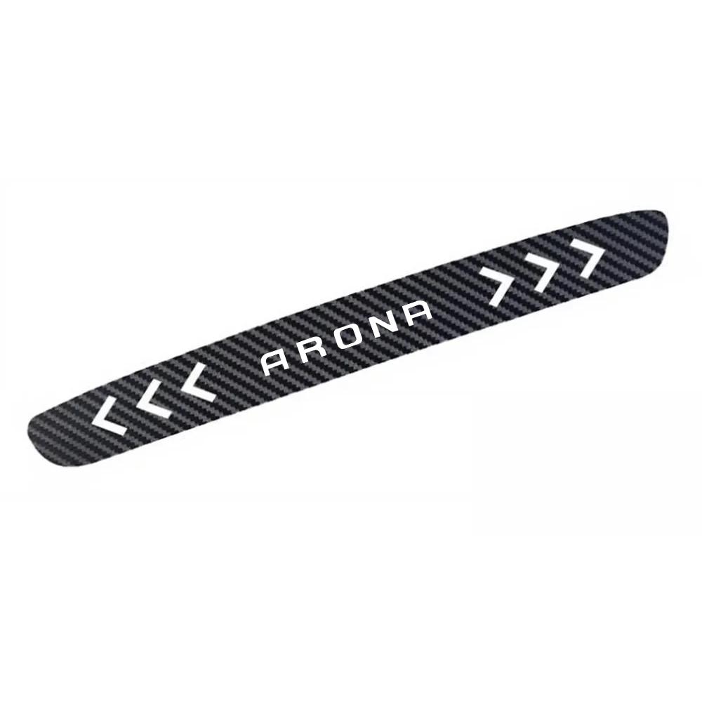 1PC Carbon Fiber Car Stickers High Mounted Stop Lamp High Brake Lights For Seat Leon Ibiza Arona Ateca Tarraco Auto Accessories
