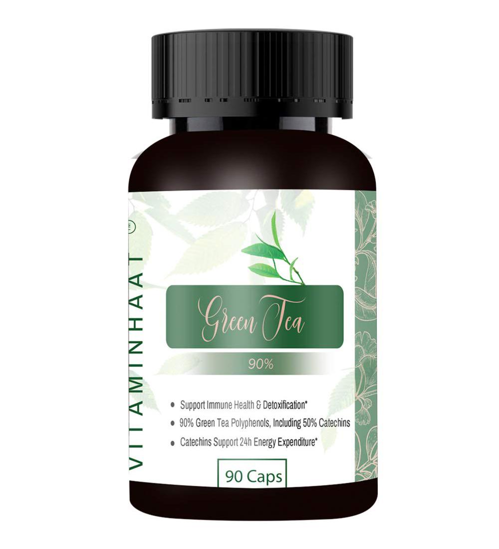 

Зелений чай (90 кап, 500 мг), Green Tea, Vitamin Haat