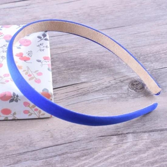 24 Stück/Los Satin Kunststoff Stirnband Einfarbig Haarbänder Kinder Schlichtes Haarband Kopfreifen Haarschmuck Für Frauen 15MM Breit