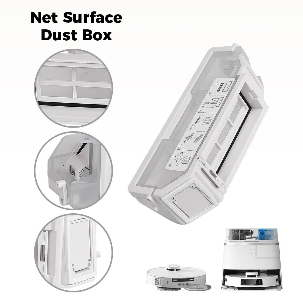 Dust Box Filter Part For Ecovacs Deebot T30 OMNI T30 Pro T30 Pro Omni T30 MAX Robot Vacuum Cleaner Trash Dust Box Accessories