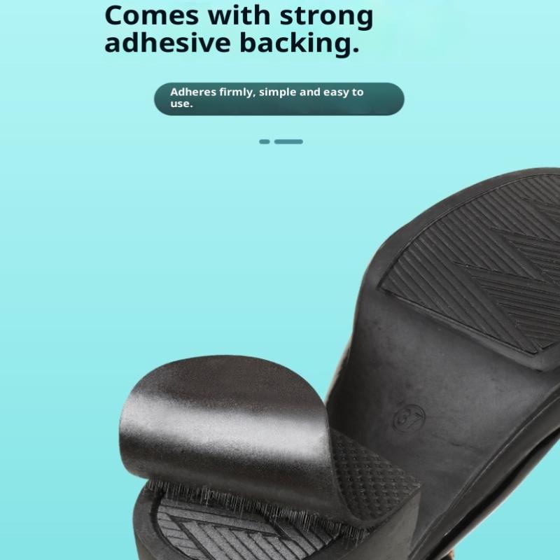 Shoe Sole Protector Non-Slip Self-Adhesive Shoes Outer Sole With Stickers For Bottom Of Shoes Replacement Soles Repair Patch
