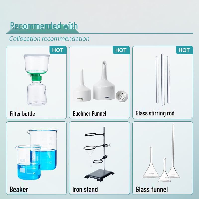 Labshark Laboratory Filter Paper: Fast, Medium, Slow Round Filters for Chemical Analysis