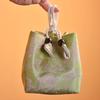 1pc Tea Set Storage Bag Chinese Woven Brocade Tea Cup Bag Vintage Printed Teapot Cloth Bags Portable Travel Master's Cup Sacks