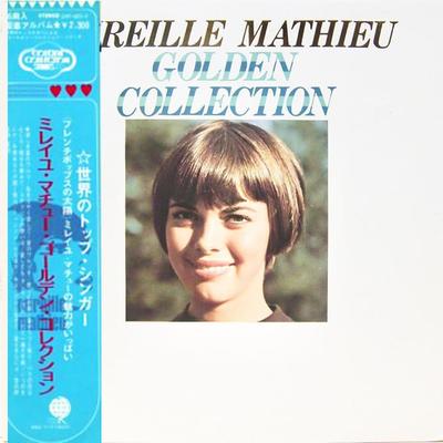 LP-Platte MIREILLE MATHIEU Goldene Sammlung UXP605V Übersee 1972 Japan Obi Pop Gebraucht