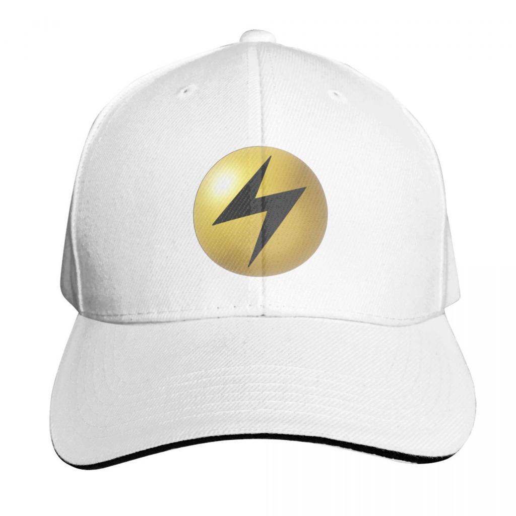 D Lightning Energy Baseball Cap Funny Hats Rugby Big Size Hat Sunhat Sun Hats For Women Unisexs