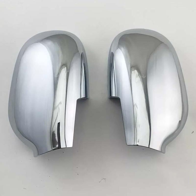 Chrome Silver Door Mirror Covers for Toyota Corolla AE100 AE110 1996-2000 OE Style Replacement Accessories Exterior Shiny Trim