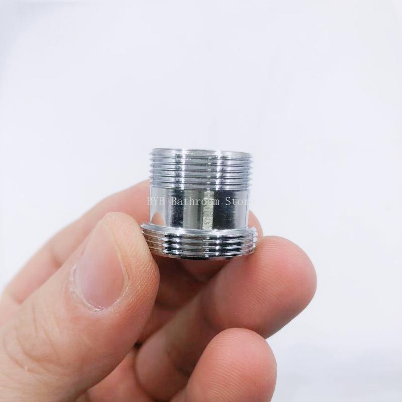 Złącze gwintowane ze stali nierdzewnej M22 na M19 Złącza kranów ogrodowych, domowych, kuchennych Adapter kranu wody Akcesorium do oczyszczacza wody