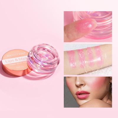 Temperature-changing Blush Transparent Color-changing Gel High-gloss Blush Cream Natural Nude Makeup Rouge Blush