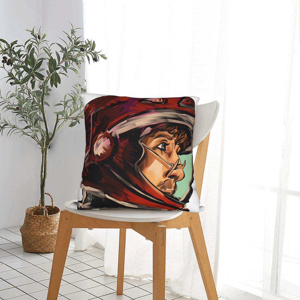 Project Hail Mary Fanart Pillow Cover Cute Funny Pillow Case For Office Car Home Decor Soft Pillowcases Birthday Gift