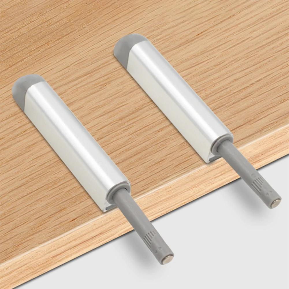 Cabinet Catches Damper Buffer Door Stopper Alloy Push To Open Touch Release Door Catch  Rebound Device Furniture Hardware