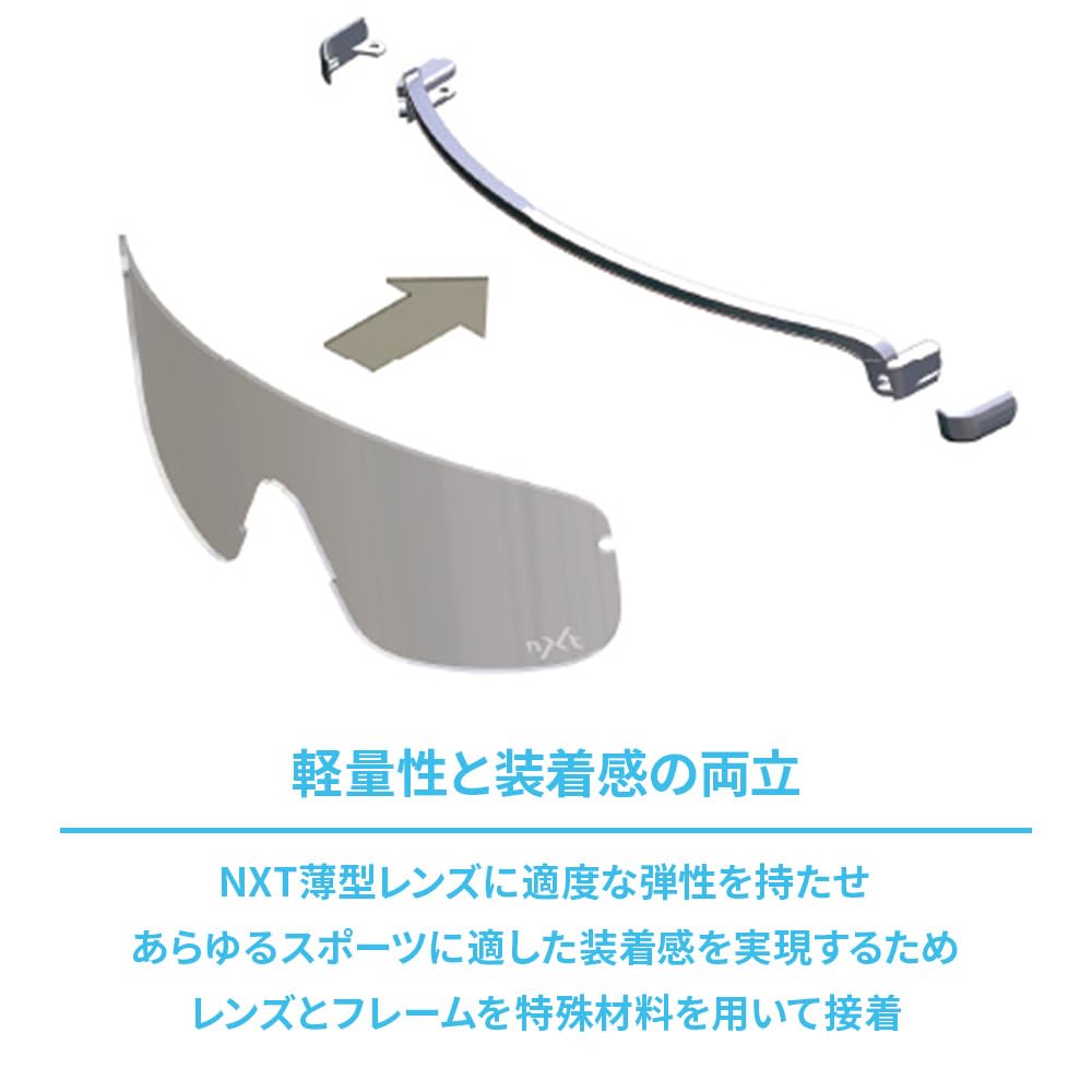 Sunglasses FA2 Black Sky Clear Photochromic [OGK Kabuto] Clear/NXT