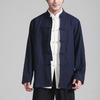 Men's Reversible Cotton and Linen Ethnic Tang Suit, Long Sleeve, 2973 Style