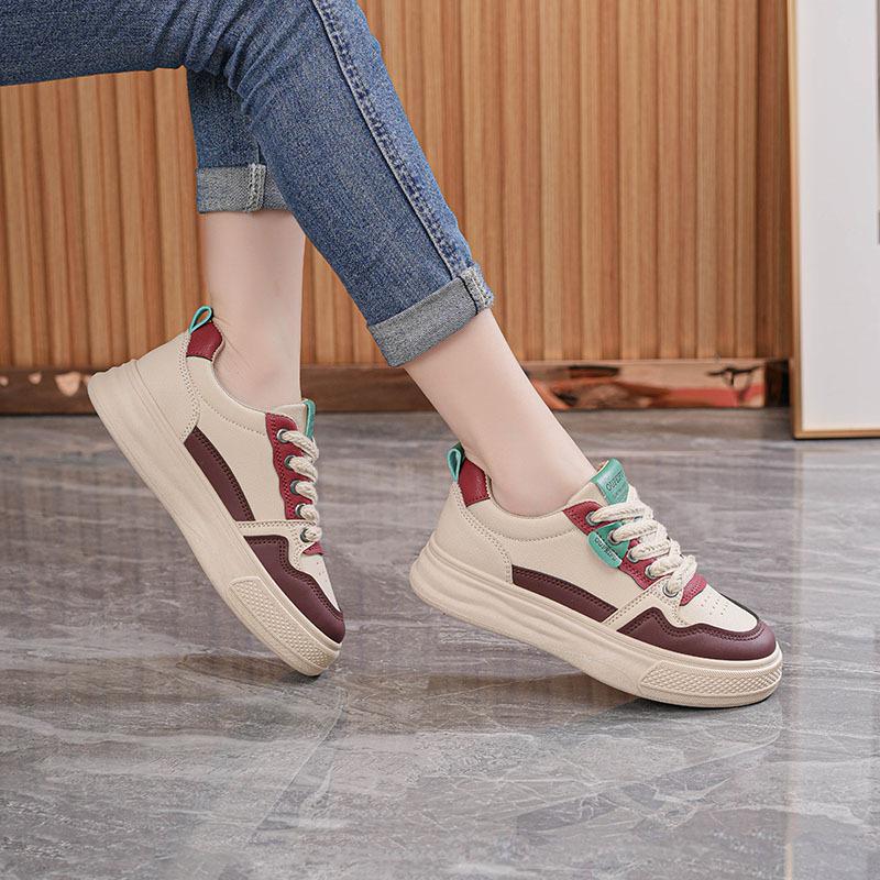 Spring and autumn new student tide shoes platform heightening sports and leisure board shoes H