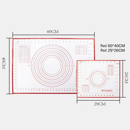 Silicone Non-stick Rolling Dough Mat Baking Pad Bakeware Kitchen Gadgets