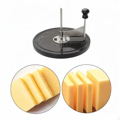 Round Cheese Cutting Board Versatile Plane Portable Slicing