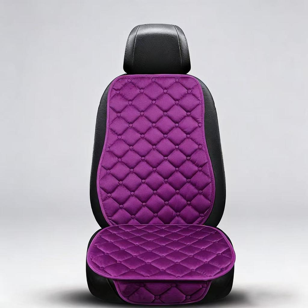 Winter Car Seat Cushion Heating, Insulation, Thickening, Cold Resistance, Winter Short Plush Three Piece Set, Complete Set, Five