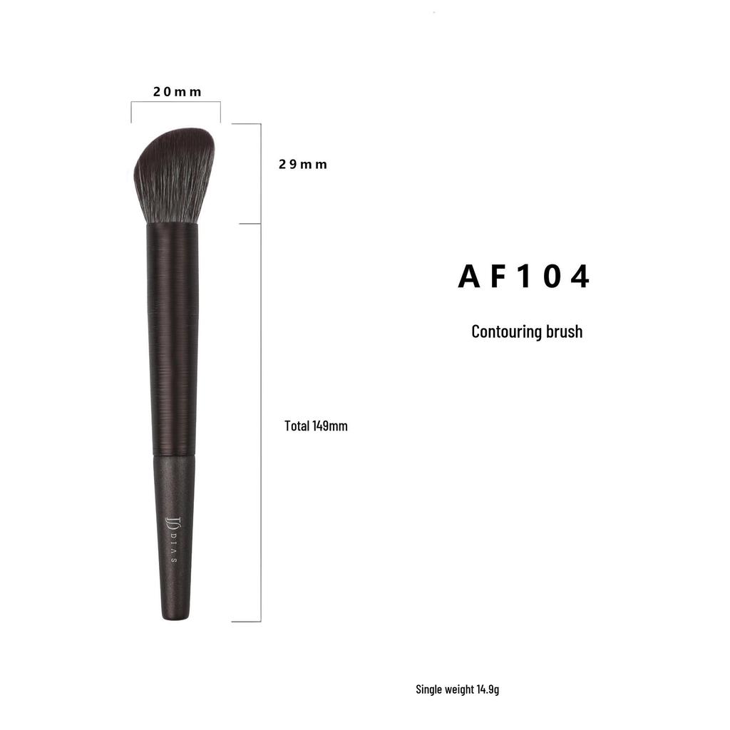 10-Piece Soft Bristle Makeup Brush Set: Powder, Blush, and Eyeshadow Brushes