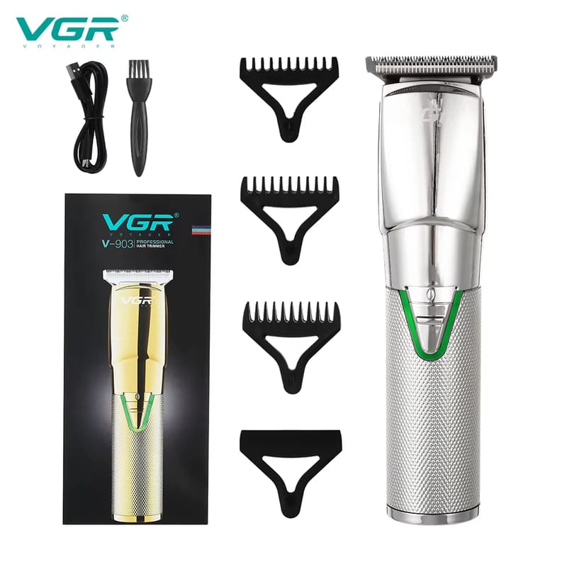 New Men's Universal Metal Hair Clipper Electric Long-lasting Oily Hair Clipper Home Salon Professional Electric Hair Clipper Rechargeable Dual-use