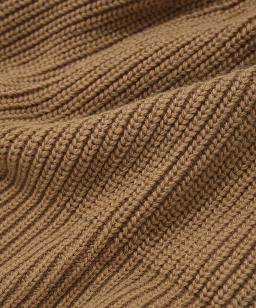 COVERNAT Wappen Point Middle Beanie Beige