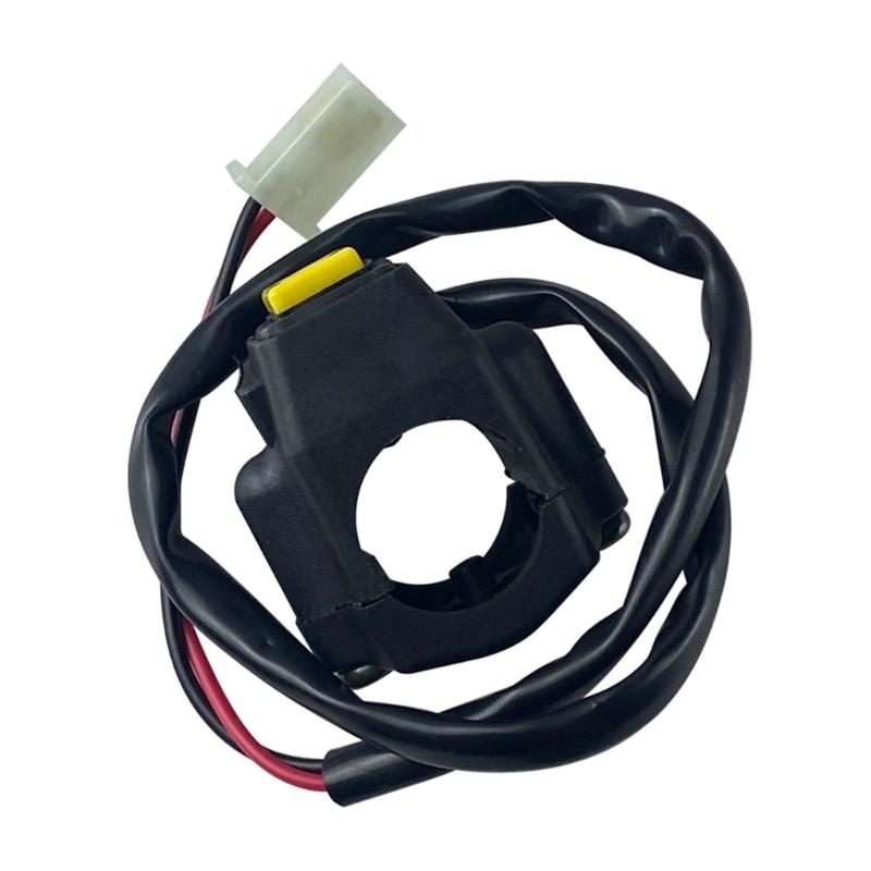 Universal ATV Motorcycle Quad Horn Off Stop Button Motorbike Accessories With Square Cannula Connector