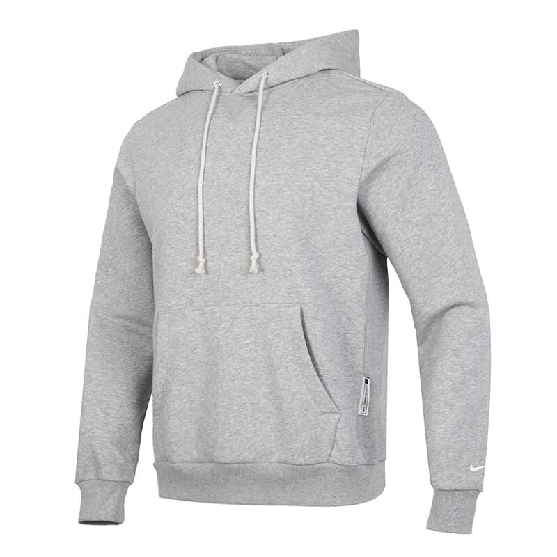 

Nike College Style Color Block Logo Simple Hoodie Men Hoodies Gray FZ0219-063 L