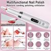 Elektrischer Nagellackpolierer Bohrer Professionelle Hautentfernung Kunst Schleifdatei Stift Nägel Schleifen Polieren Tote Maniküre Maschine Pflege