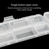 Double Sided Fishing Tackle Box Baits Lures Organizers Case Fishing Tool Box for Tool, Fishing Tackle, Craft, Part