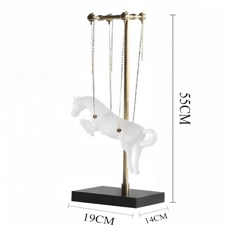 Modern Horse Ornaments Art Miniature Horse Figurines Aesthetic Creative Ornaments Room Desk Decor Home Decoration Accessories