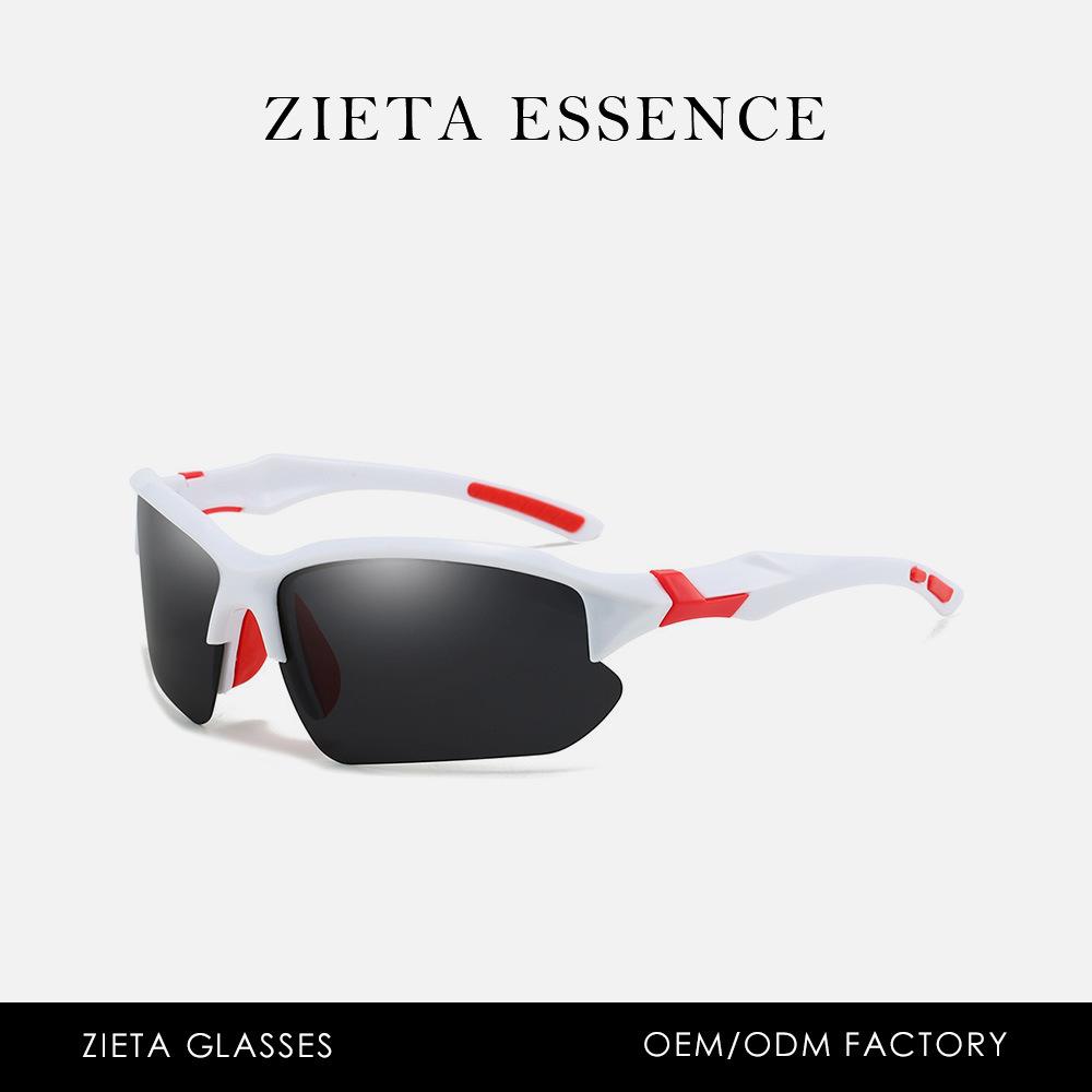Polarized Half-Frame Lightweight Sunglasses Outdoor Cycling Fishing Goggles Colorful Sunscreen Sunglasses