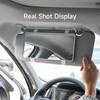 Large Screen Sun Visor Plate HD Cosmetic Mirror New Makeup Mirror  Car Interior Accessories