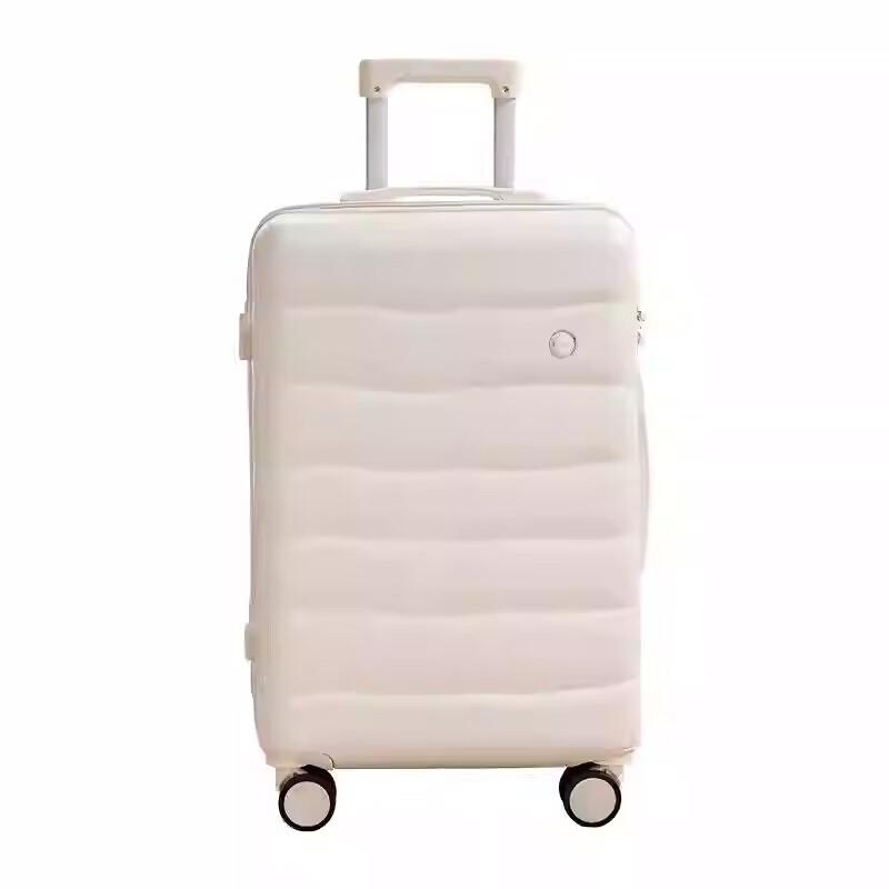 OCEANIA ROO DS-BS02 Striped Hardshell Spinner Luggage