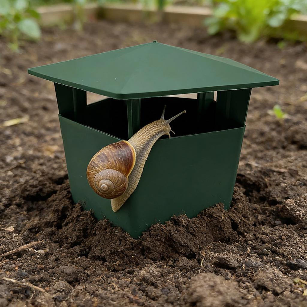Cross-Border  Trap, Garden Slug Trap, Green Plastic .